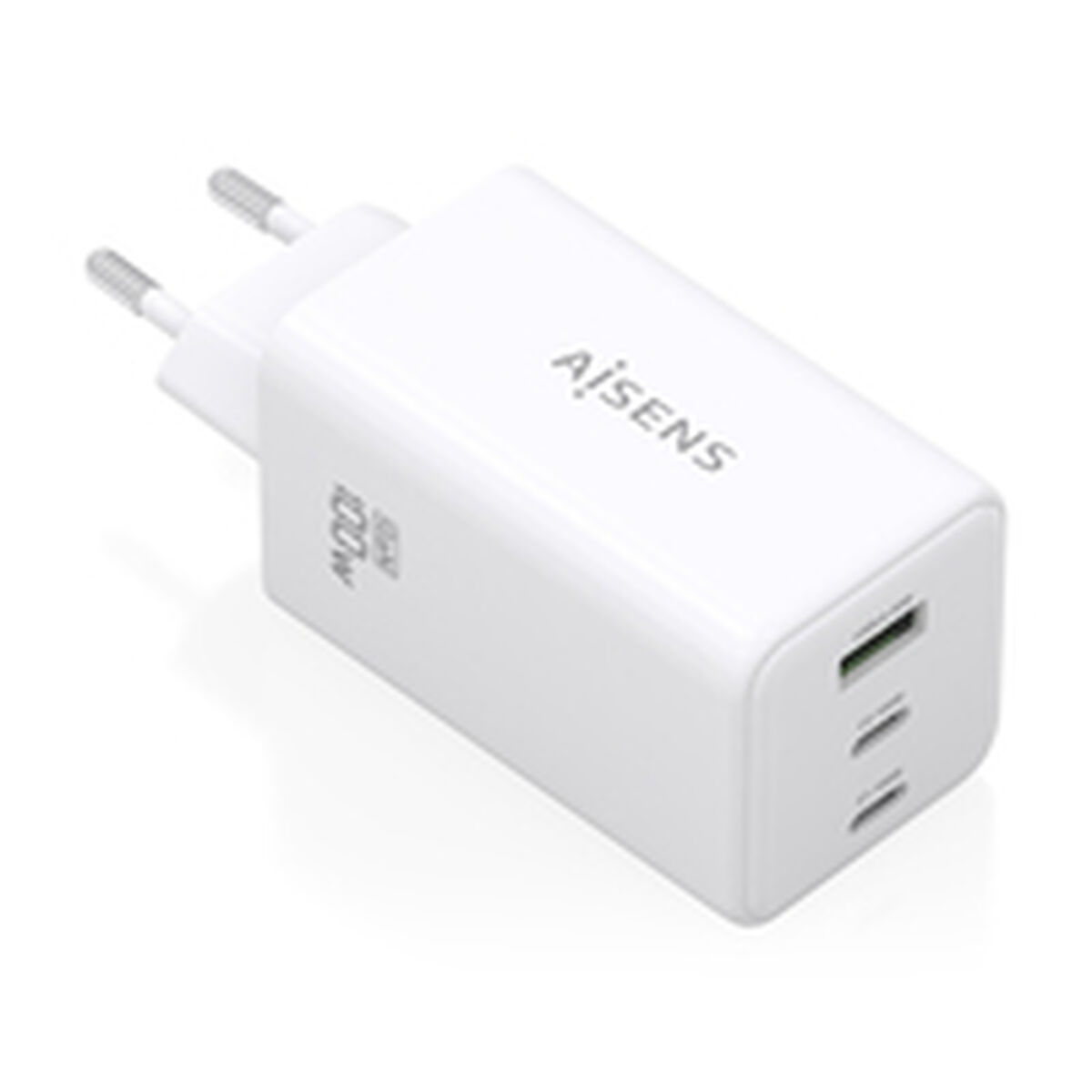 Trådlös laddare Aisens ASCH-100W3P051-W Vit 100 W - 2