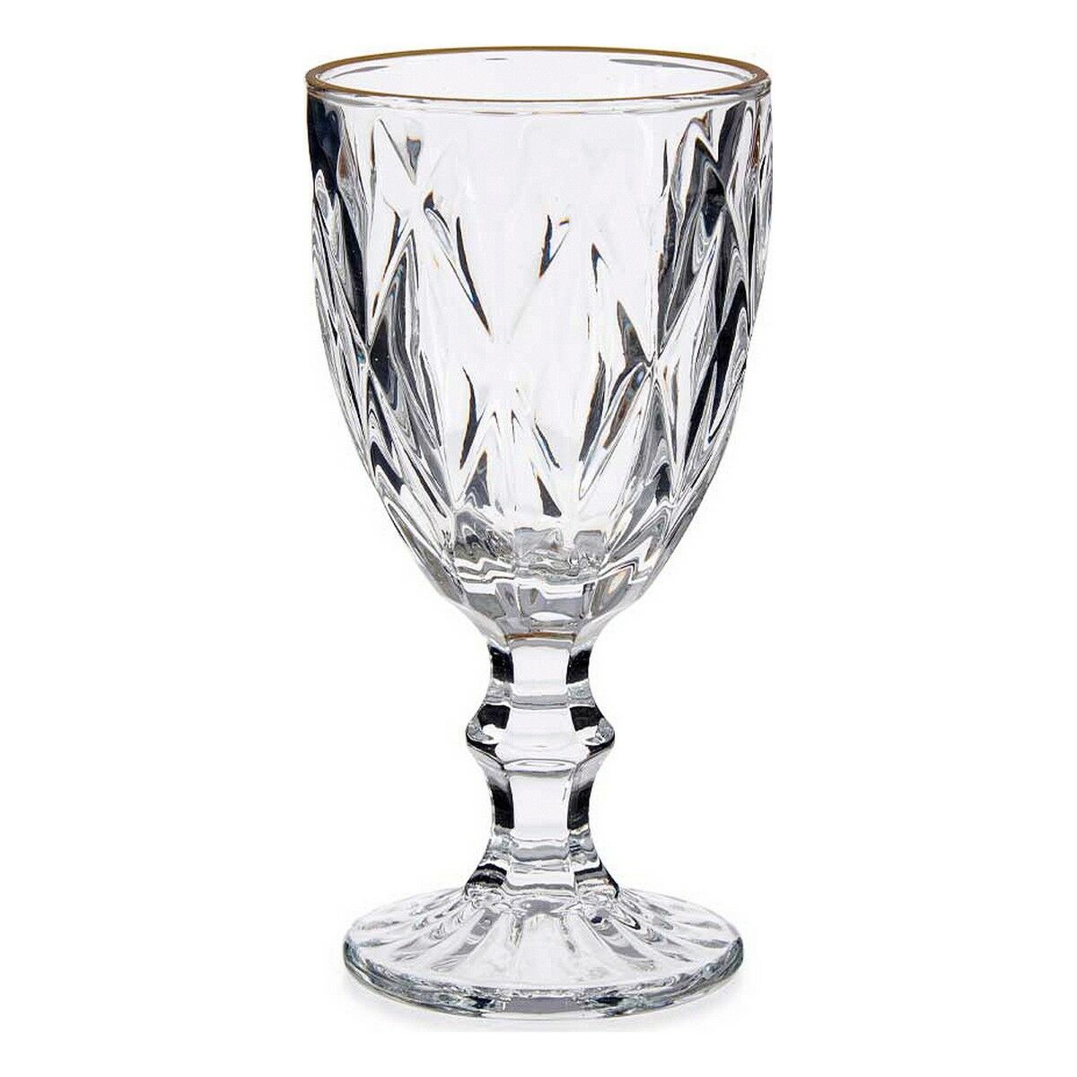 Vinglas Vivalto R-00817DL/BHA6-M Transparent Gyllene Glas 330 ml (6 antal) - 4