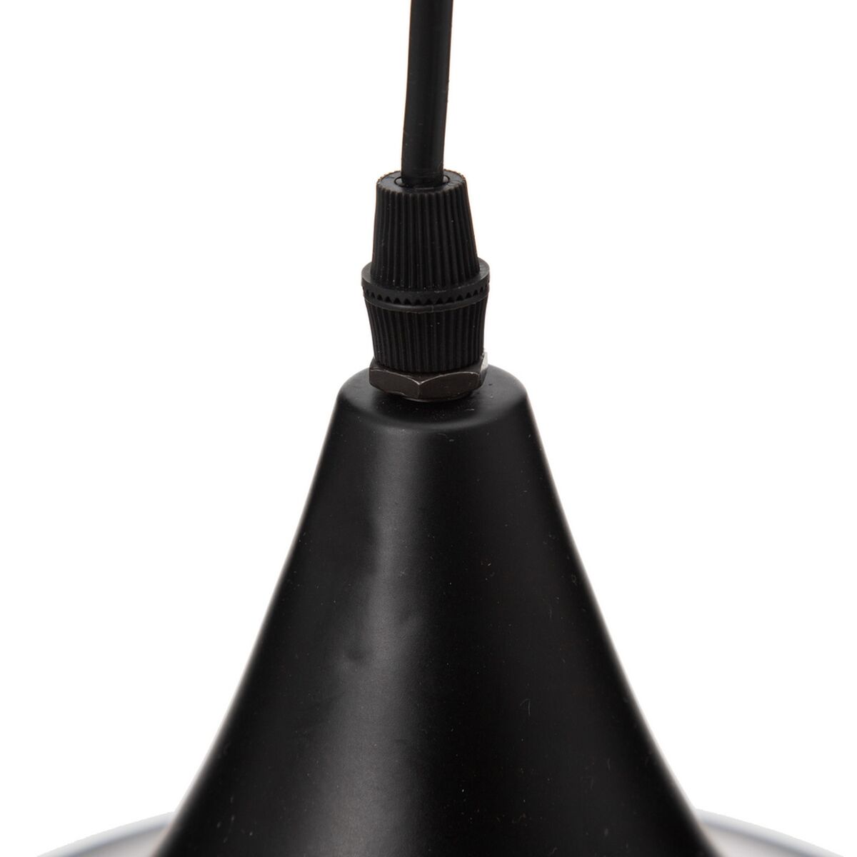 Taklampa 36 x 36 x 130 cm Svart Gyllene Metall Ø 18,5 cm - 7