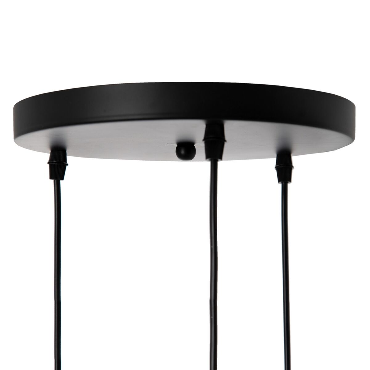 Taklampa 36 x 36 x 130 cm Svart Gyllene Metall Ø 18,5 cm - 2