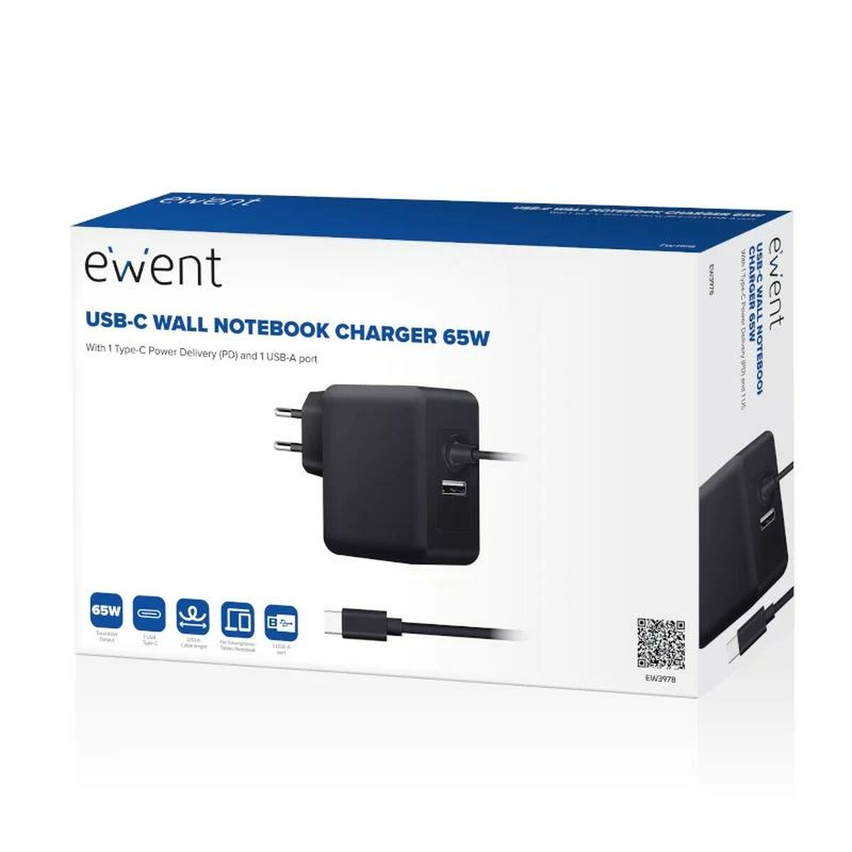 Laptopladdare Ewent EW3979