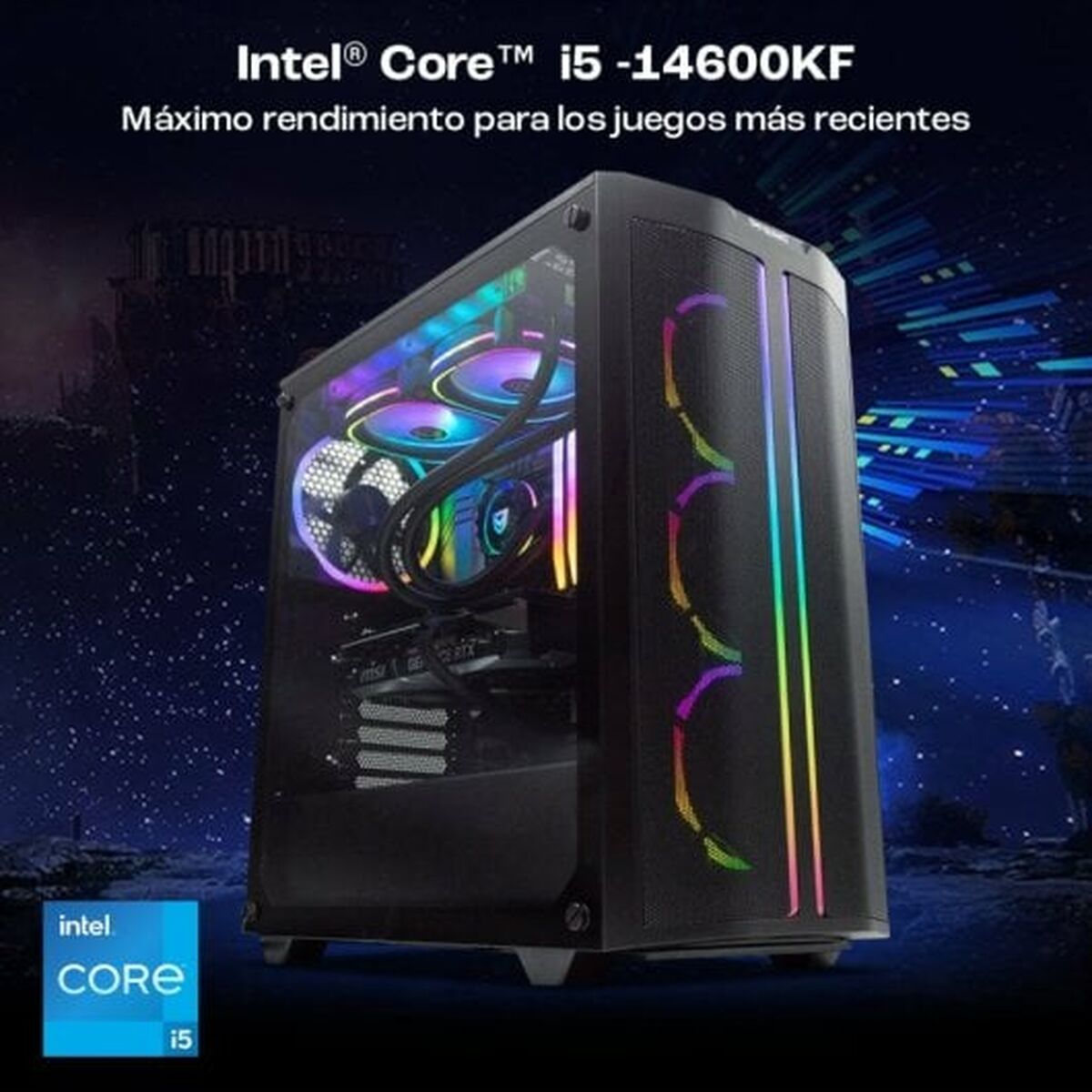 Bordsdator PcCom 32 GB RAM 2 TB SSD Nvidia Geforce RTX 4070 - 2