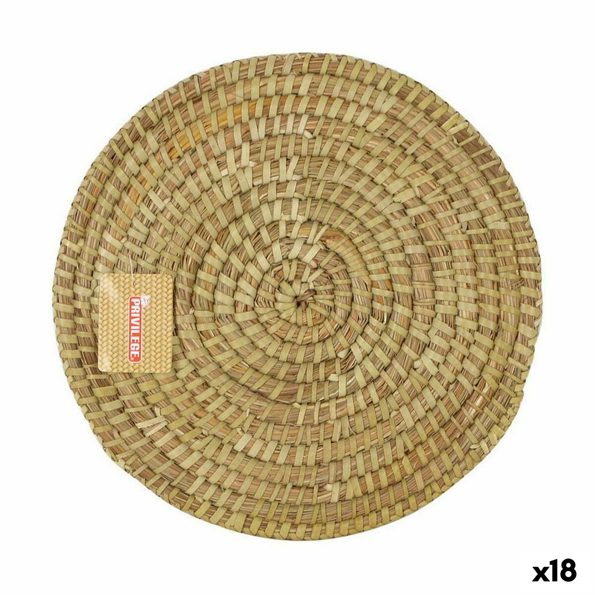 Bordsunderlägg Privilege Korne Brun vide Ø 30 cm (18 antal) - 3