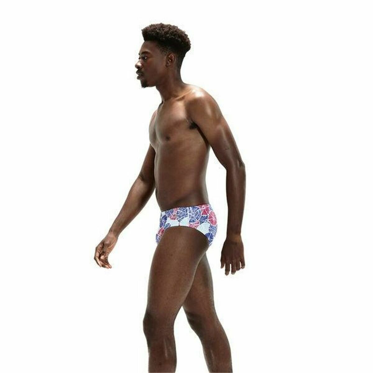 Baddräkt Herr Speedo Allover Brief Blå - 3