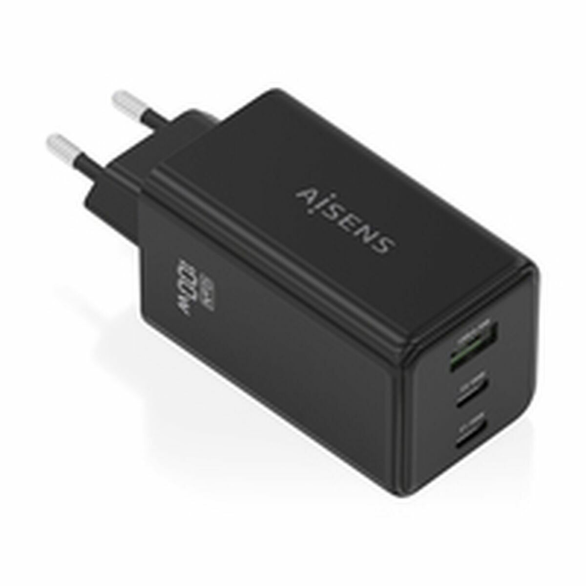 Trådlös laddare Aisens ASCH-100W3P052-BK Svart 100 W - 2