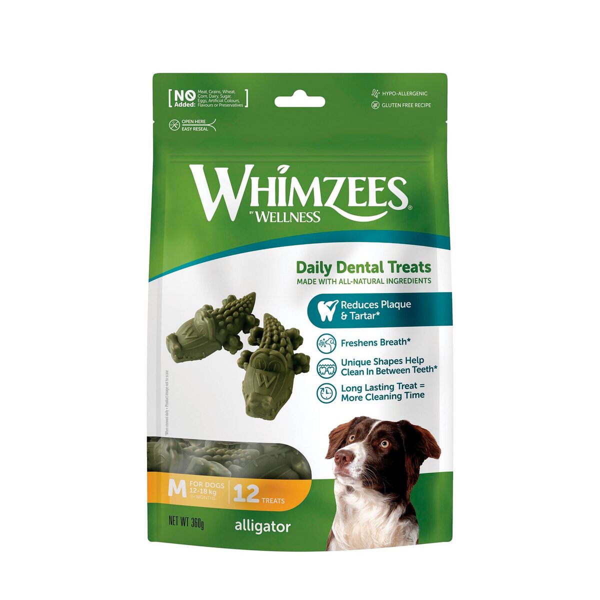 Hundgodis Whimzees 12 Delar