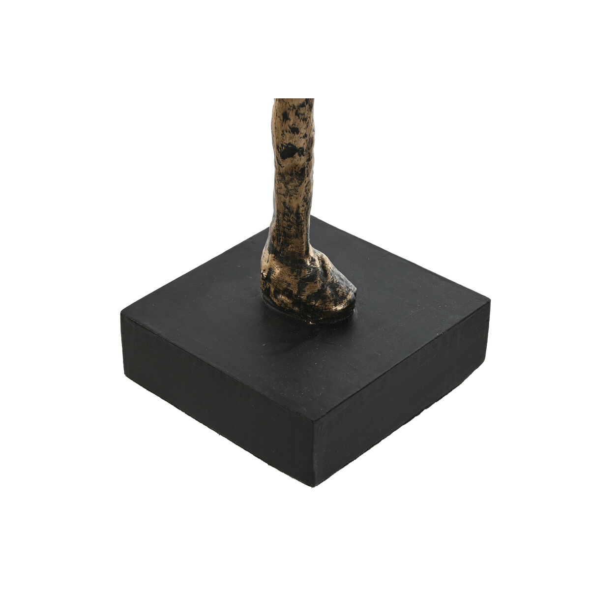 Prydnadsfigur Home ESPRIT Svart Mörkgrå Modern Personer 11,5 x 11,5 x 70 cm - 3
