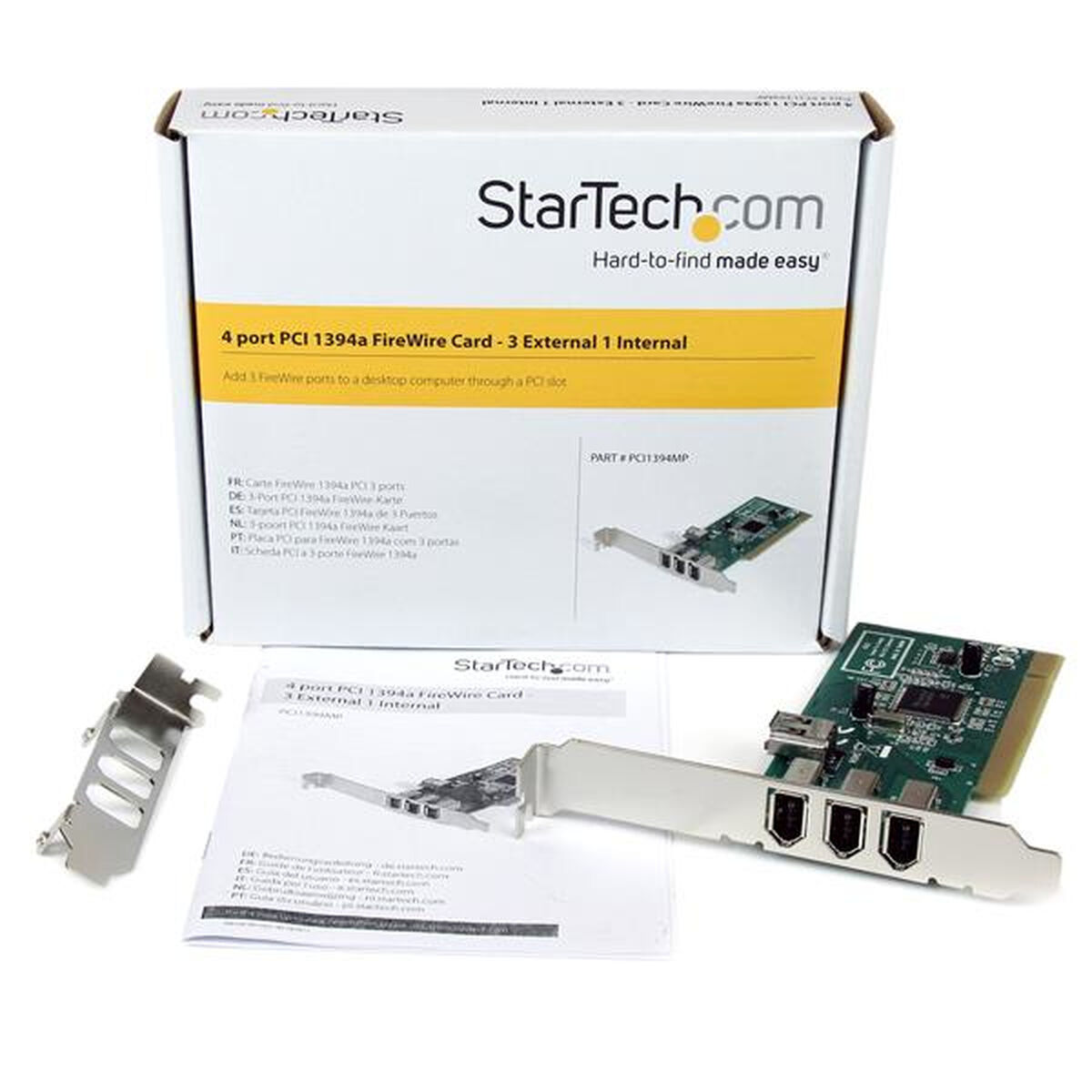 PCI Kort Startech PCI1394MP - 5