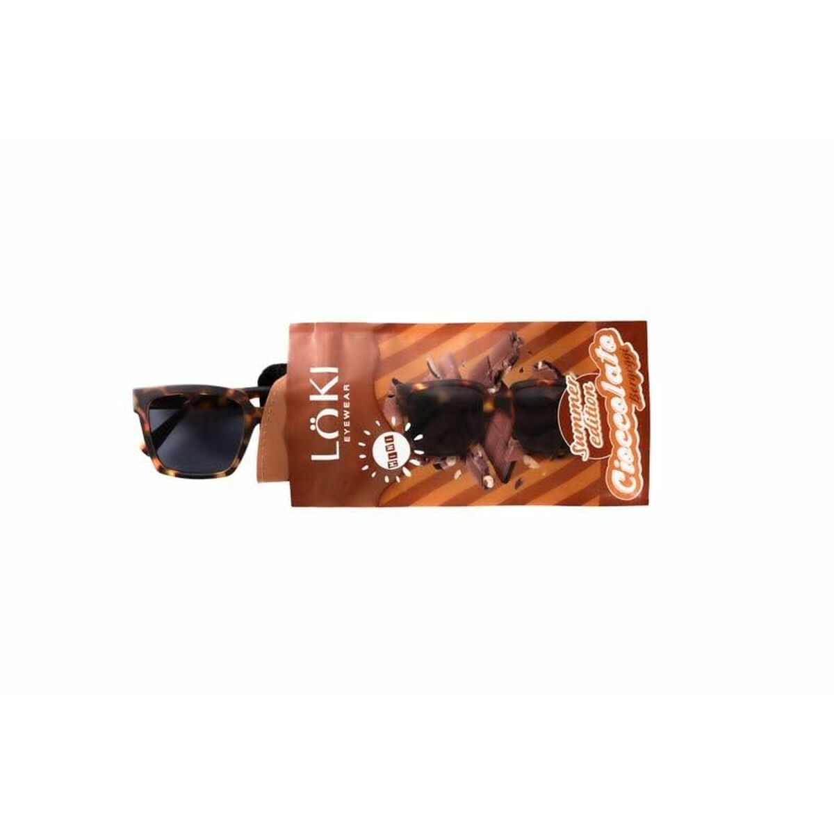 Glasögonbågar Loki Bergeggi Mini Summer Choklad