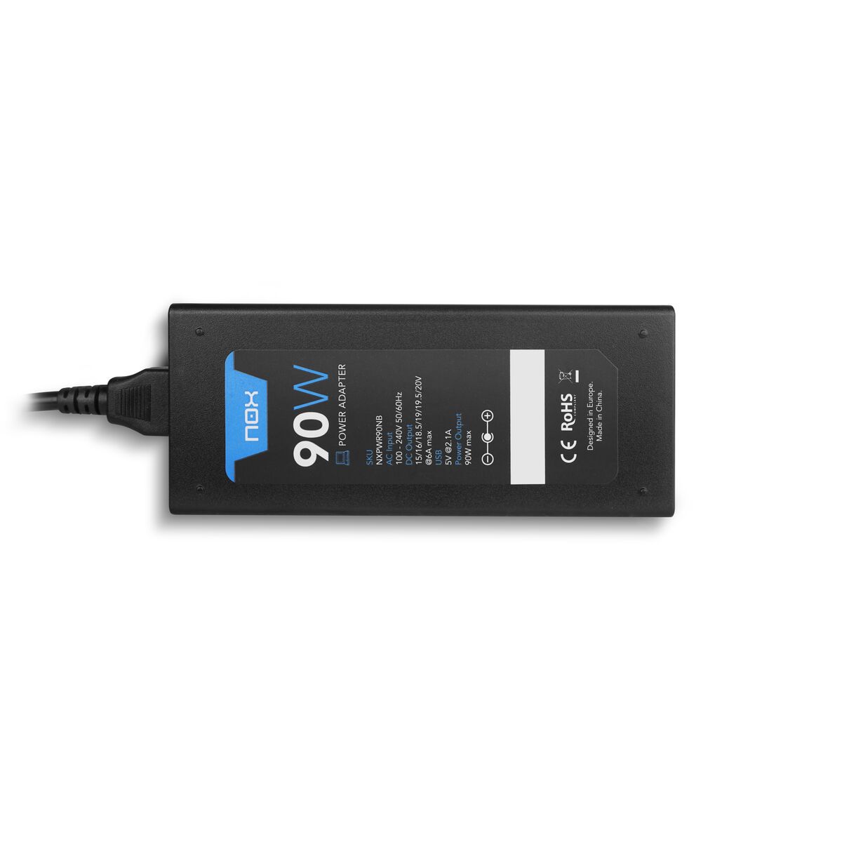 Laptopladdare Nox-Xtreme NXPWR90NB 90 W - 3