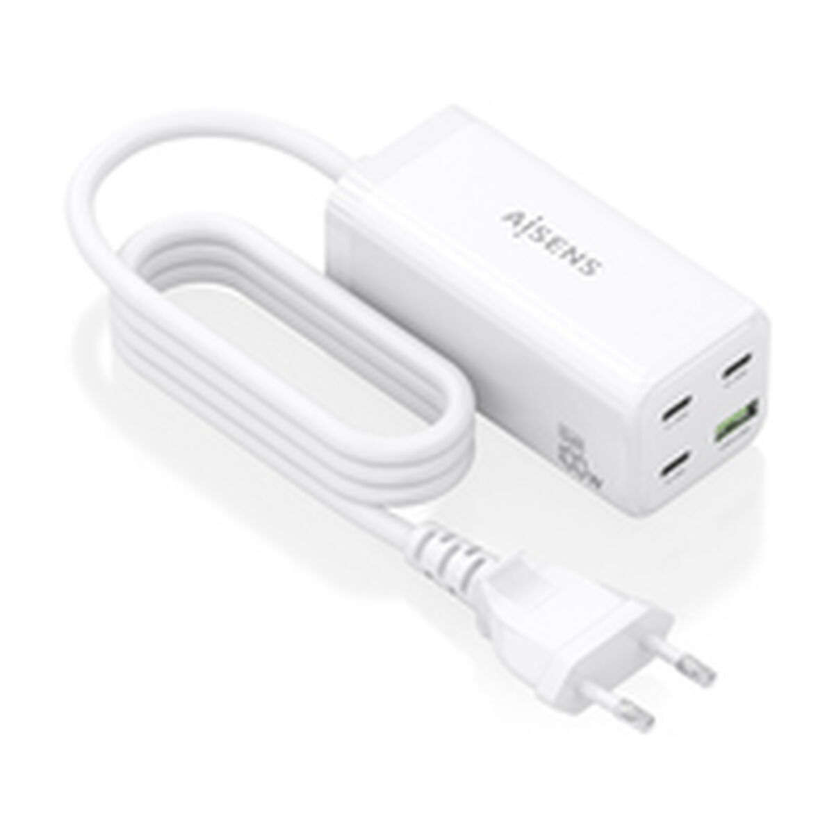 Trådlös laddare Aisens ASCH-100W4P053-W Vit 100 W - 2