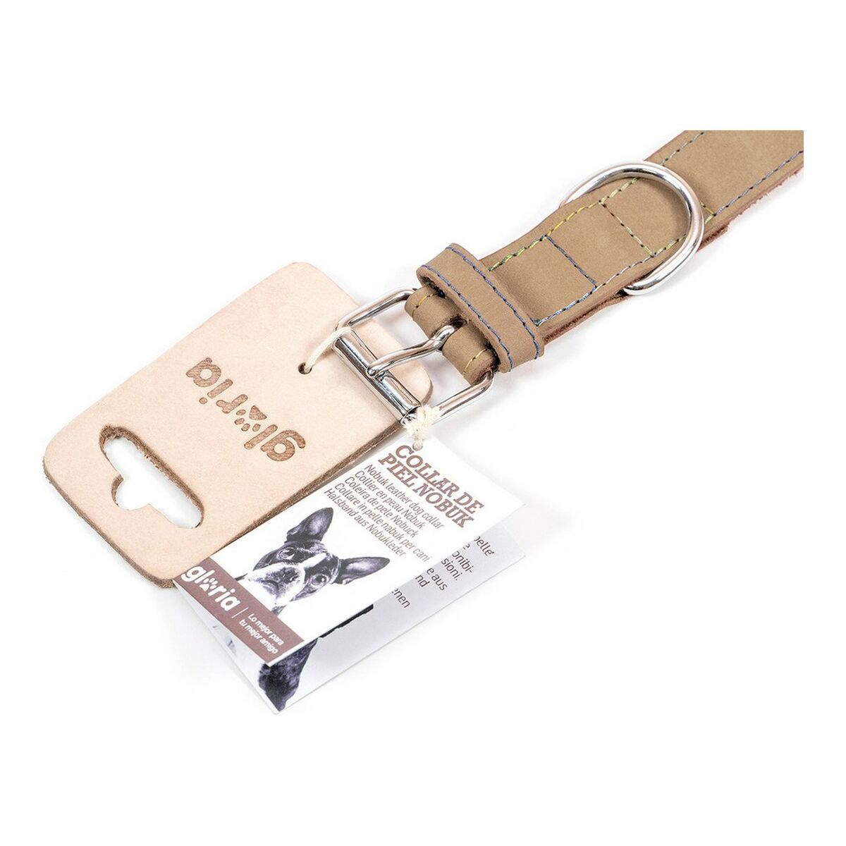 Hundhalsband Gloria Oasis Vit (55 x 2,5 cm) - 14