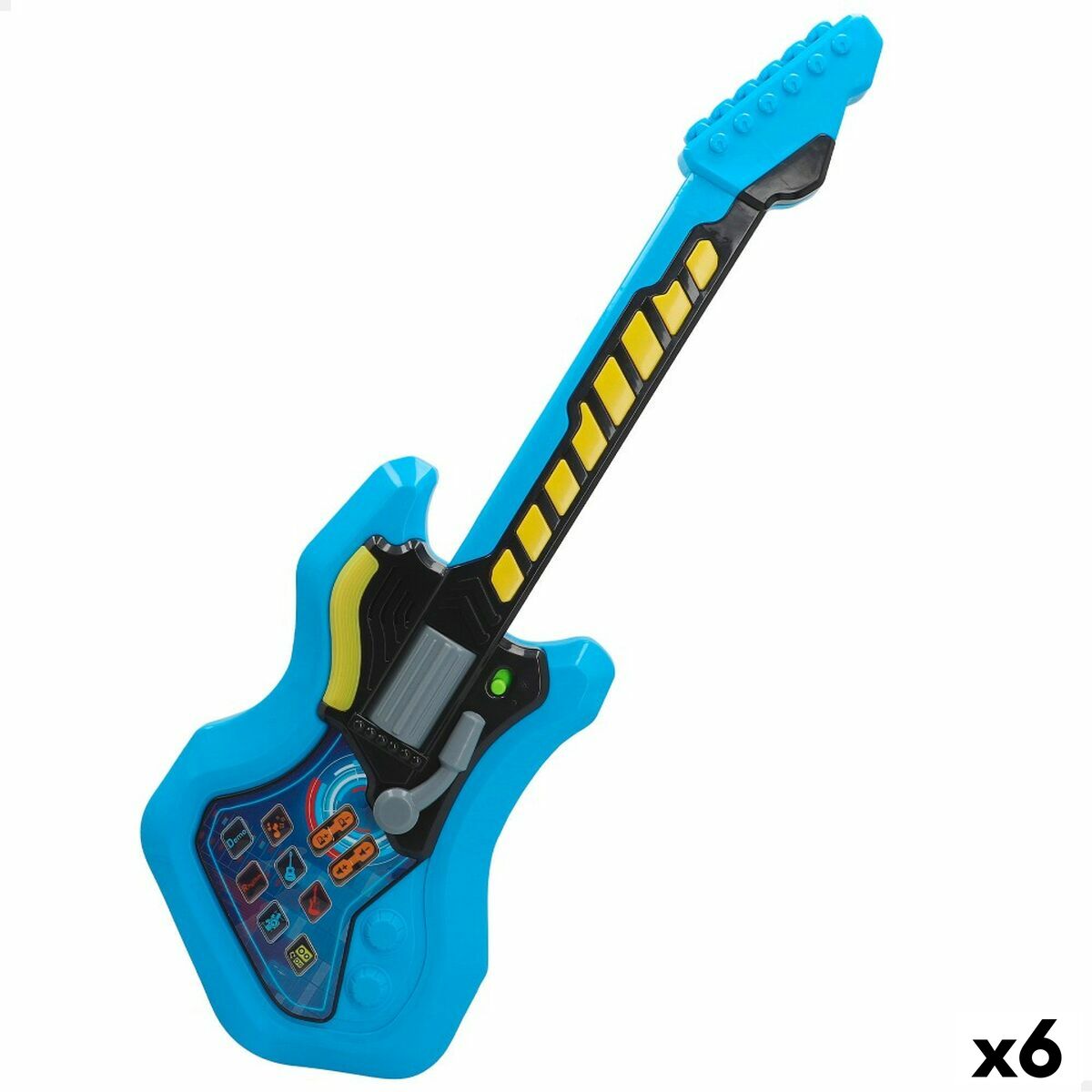 Gitarr för barn Winfun Cool Kidz Elektrisk 63 x 20,5 x 4,5 cm (6 antal) - 5