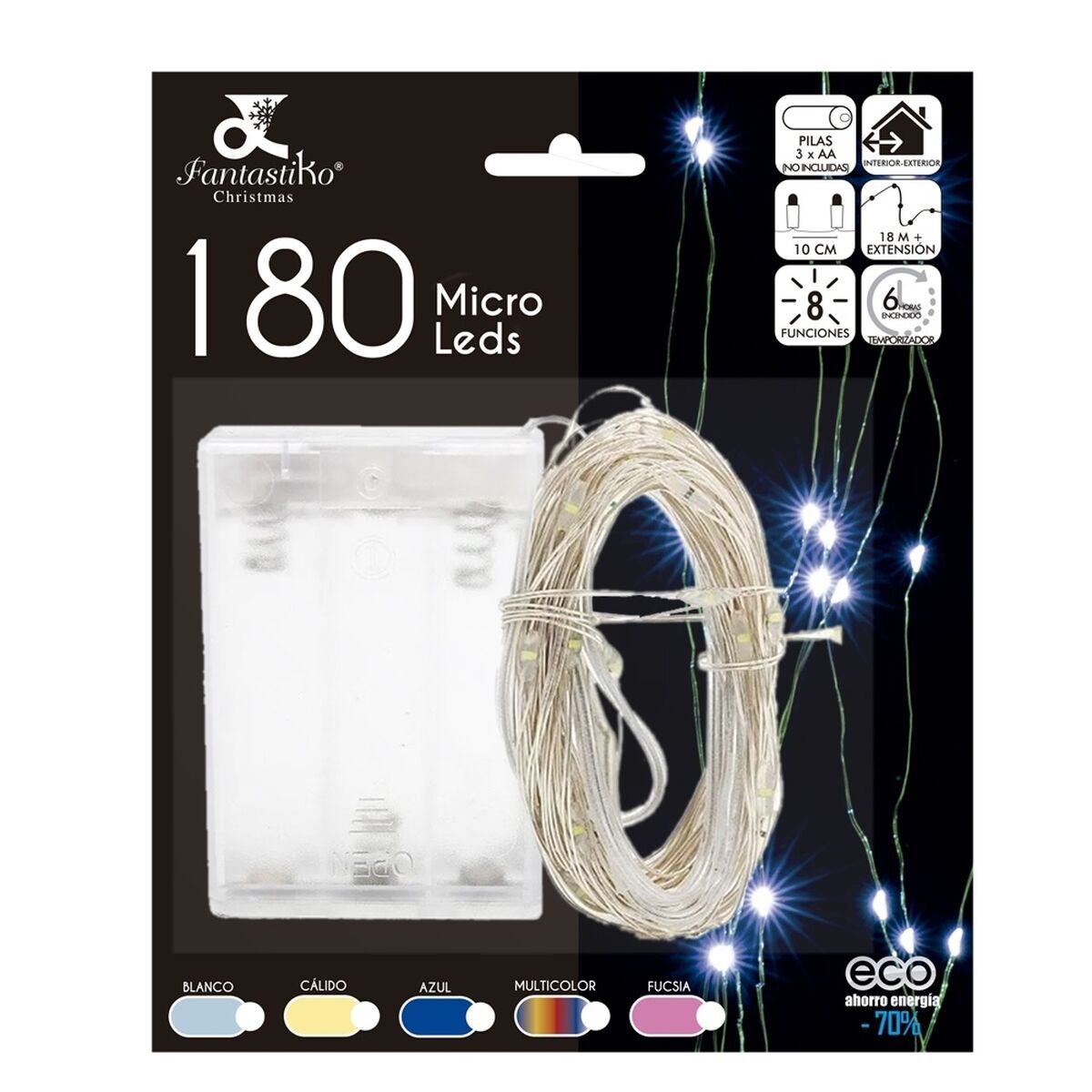 Belysningsremsa LED Multicolour 18,5 m - 3
