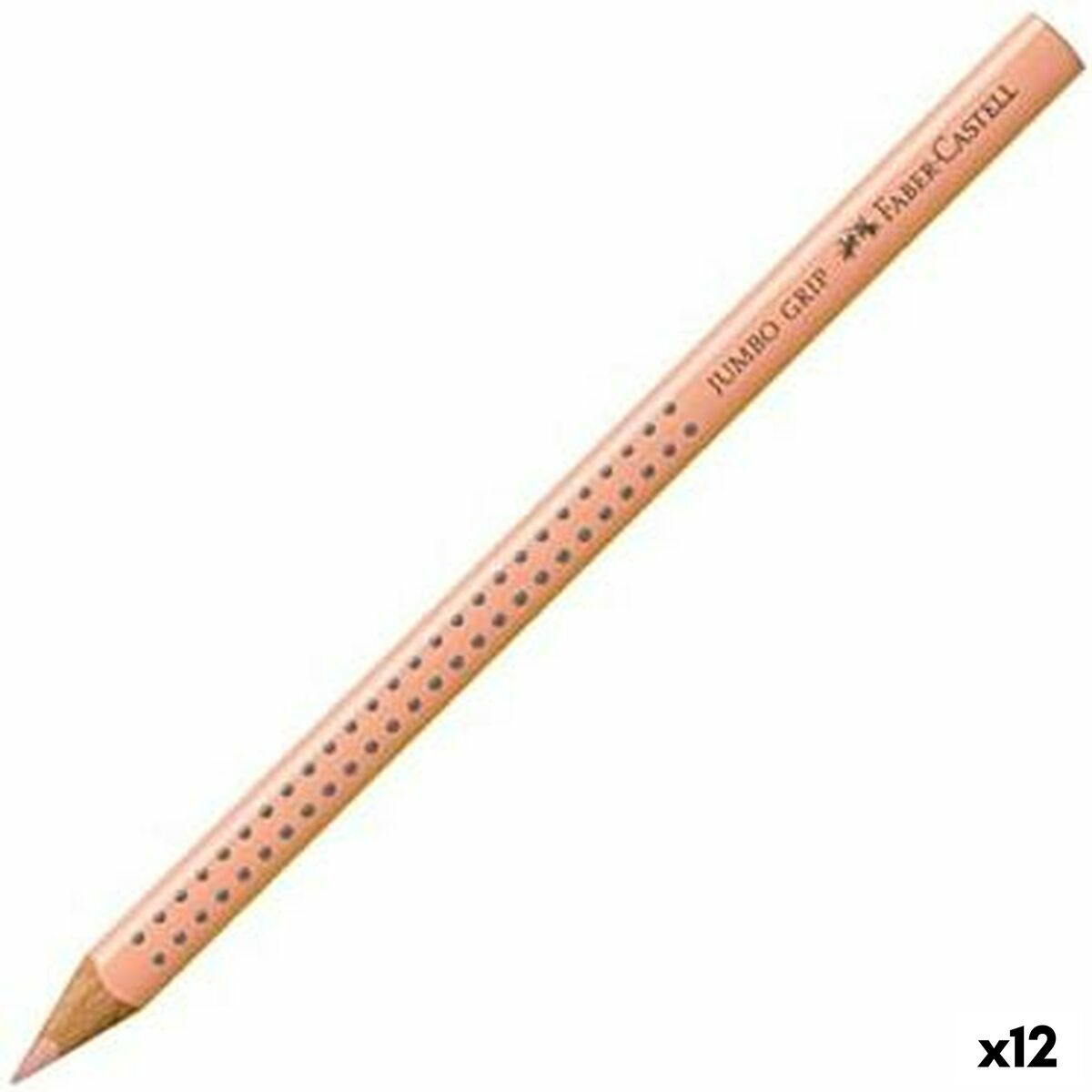 Färgpennor Faber-Castell Kött (12 antal)