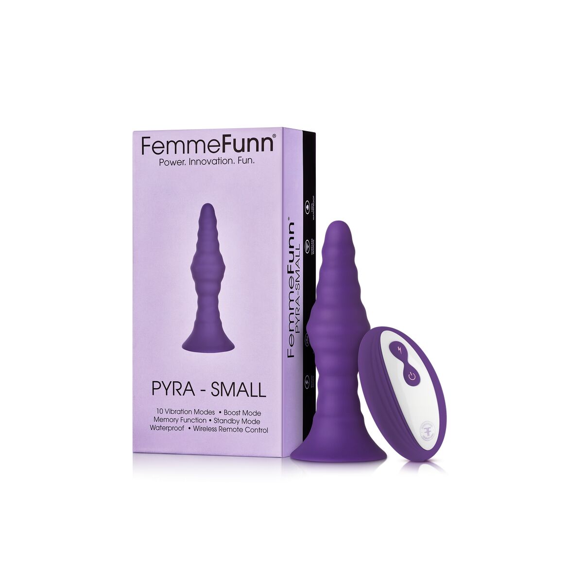 Analplugg FemmeFunn Pyra Purpur - 7