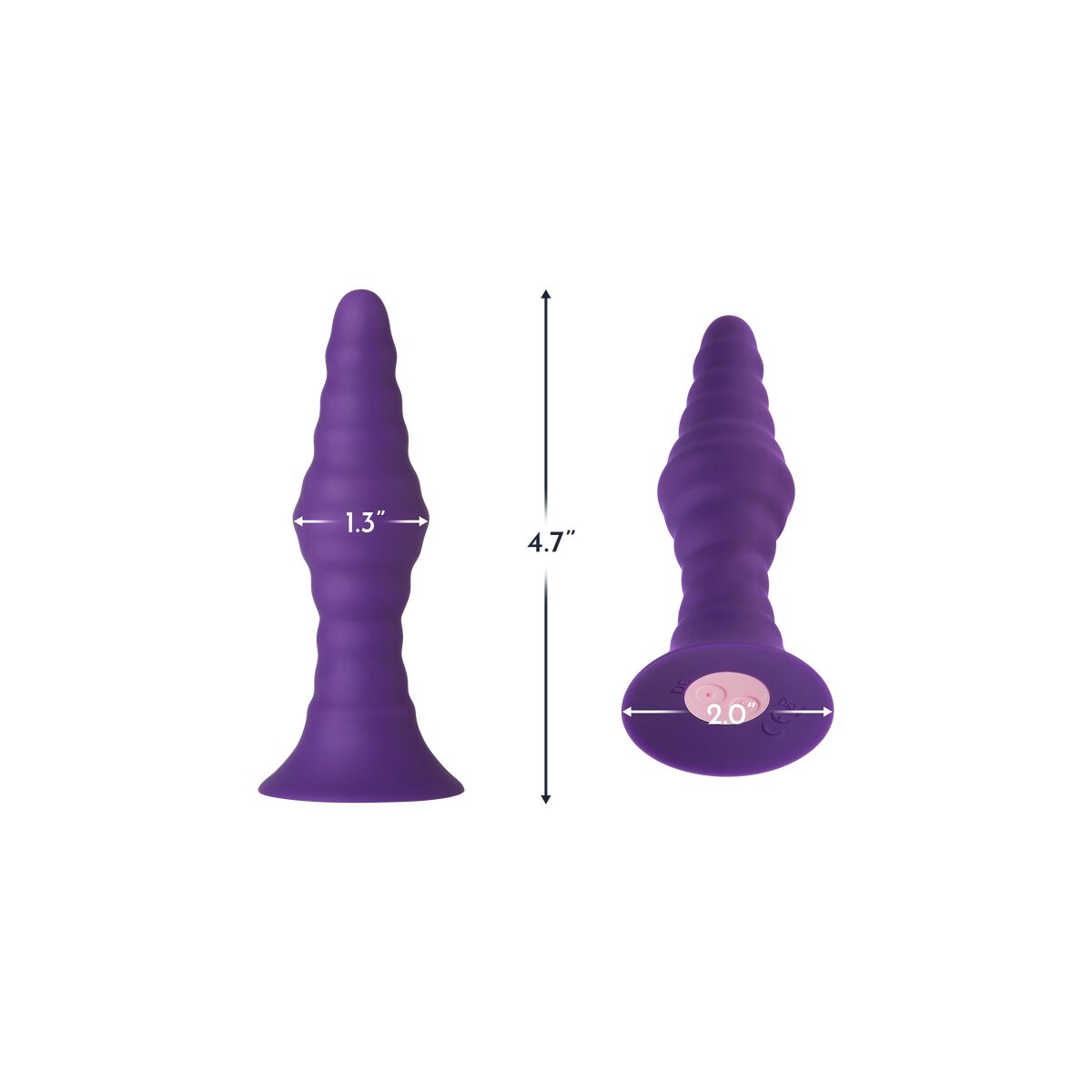 Analplugg FemmeFunn Pyra Purpur - 6