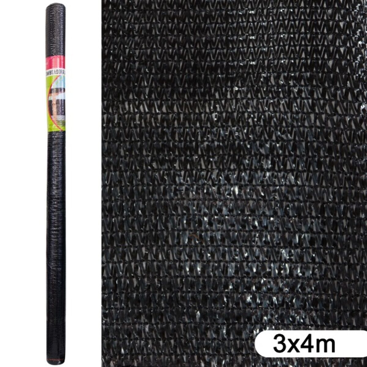 Nät Mallas Svart 1 x 400 x 300 cm 90 % - 2