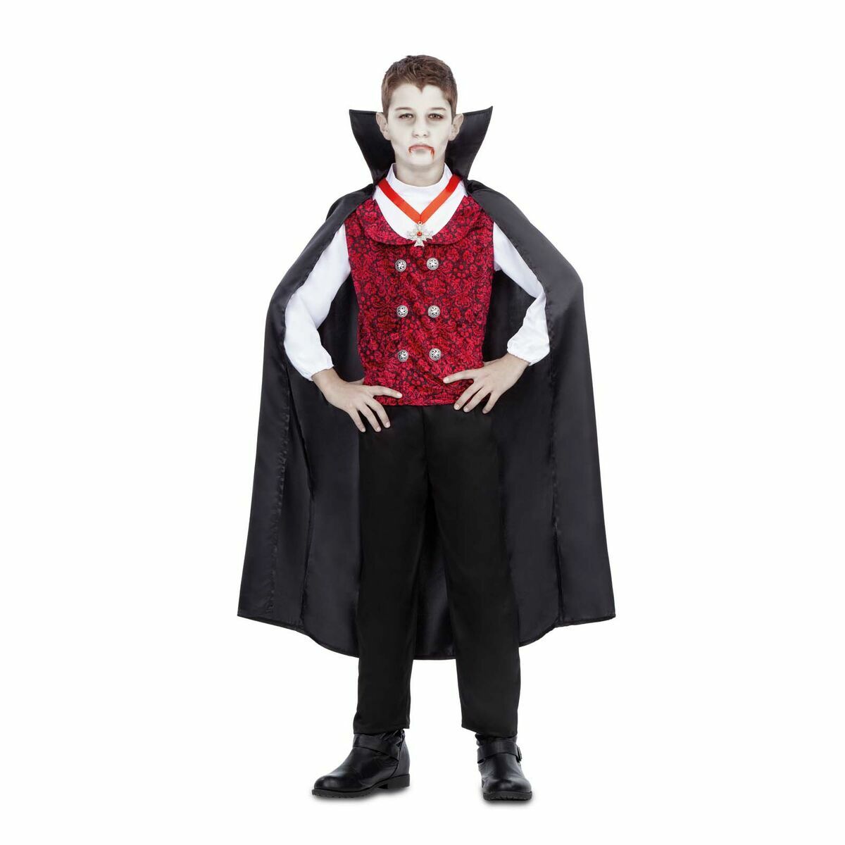 Maskeraddräkt för barn My Other Me Vampyr (4 Delar) - 4