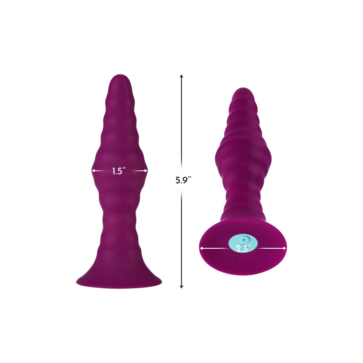 Analplugg FemmeFunn Pyra Rosa - 6