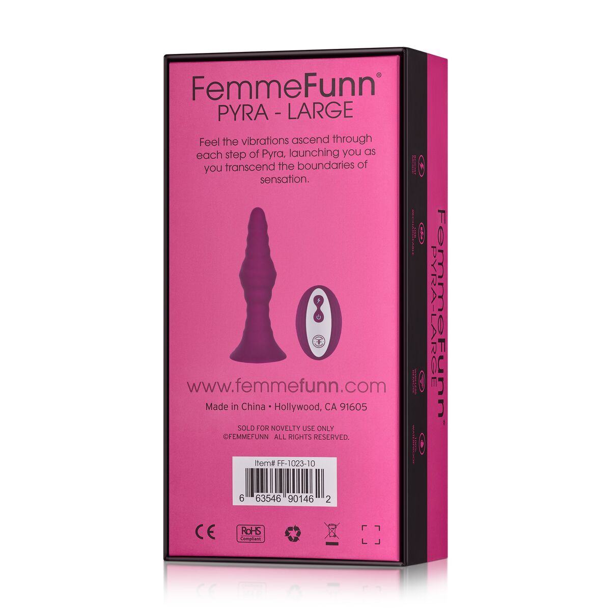 Analplugg FemmeFunn Pyra Rosa - 8