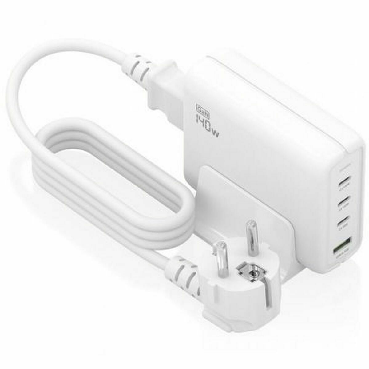 Trådlös laddare Aisens ASCH-140W4P055-W Vit 140 W