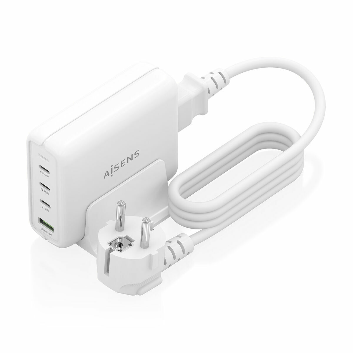 Trådlös laddare Aisens ASCH-140W4P055-W Vit 140 W - 3
