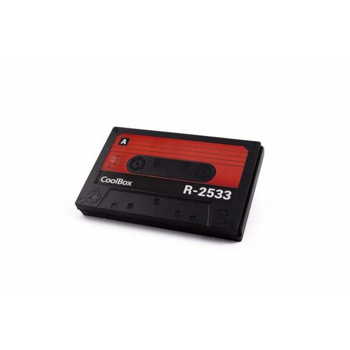 Hårddisk CoolBox SlimChase R-2533 Svart/Röd 2,5" - 2