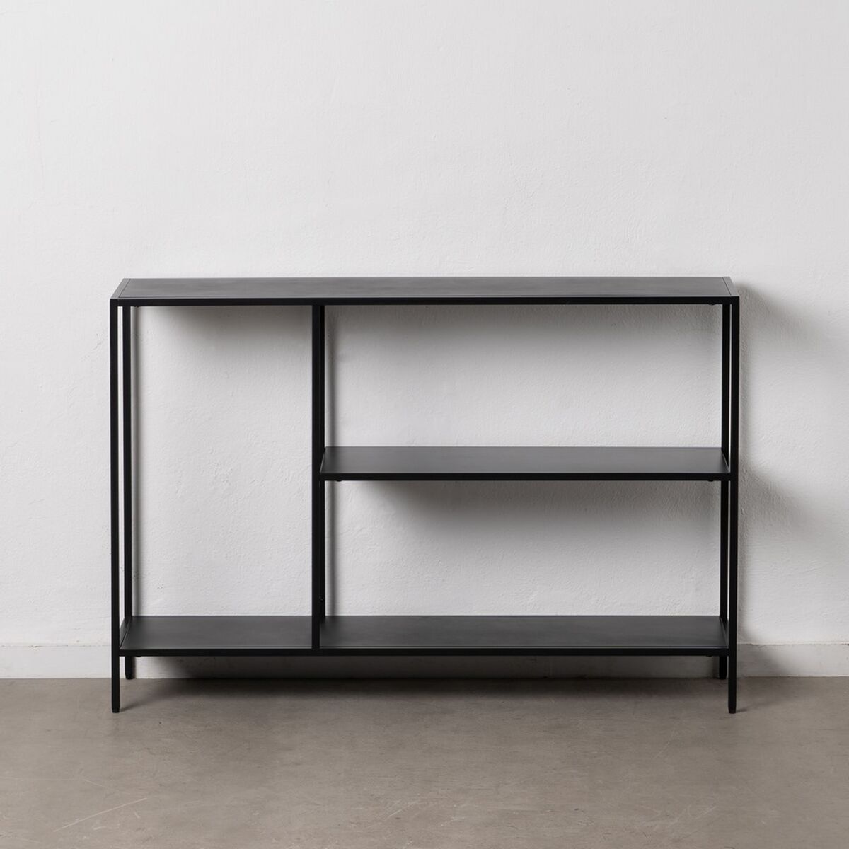 TV-möbler 120,5 x 30 x 81,3 cm Svart Stål