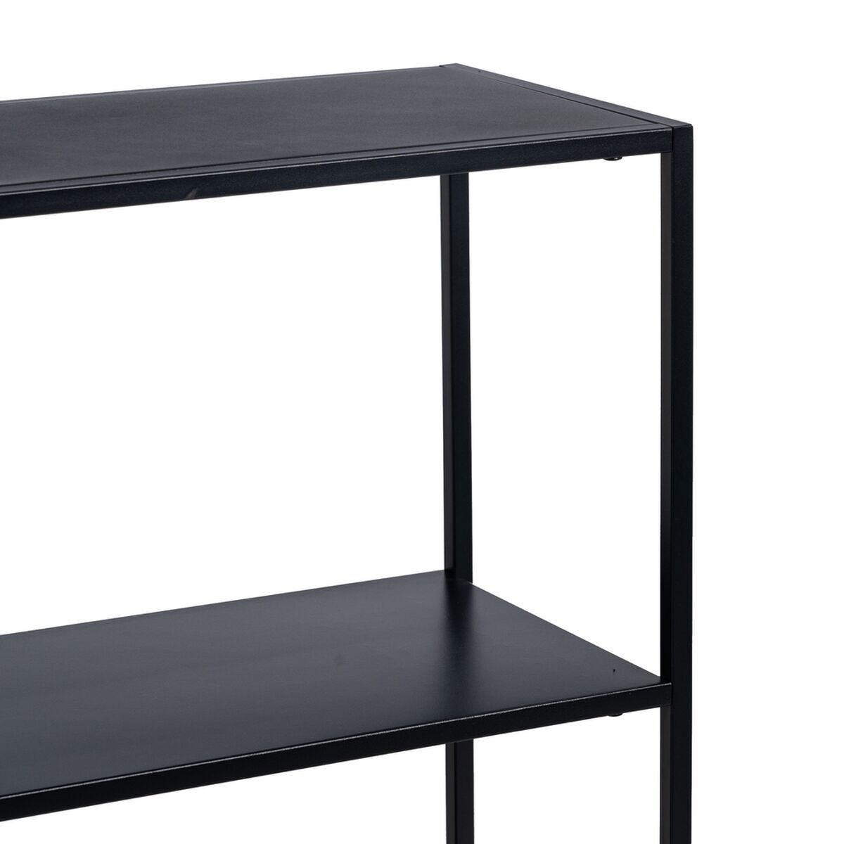 TV-möbler 120,5 x 30 x 81,3 cm Svart Stål - 4
