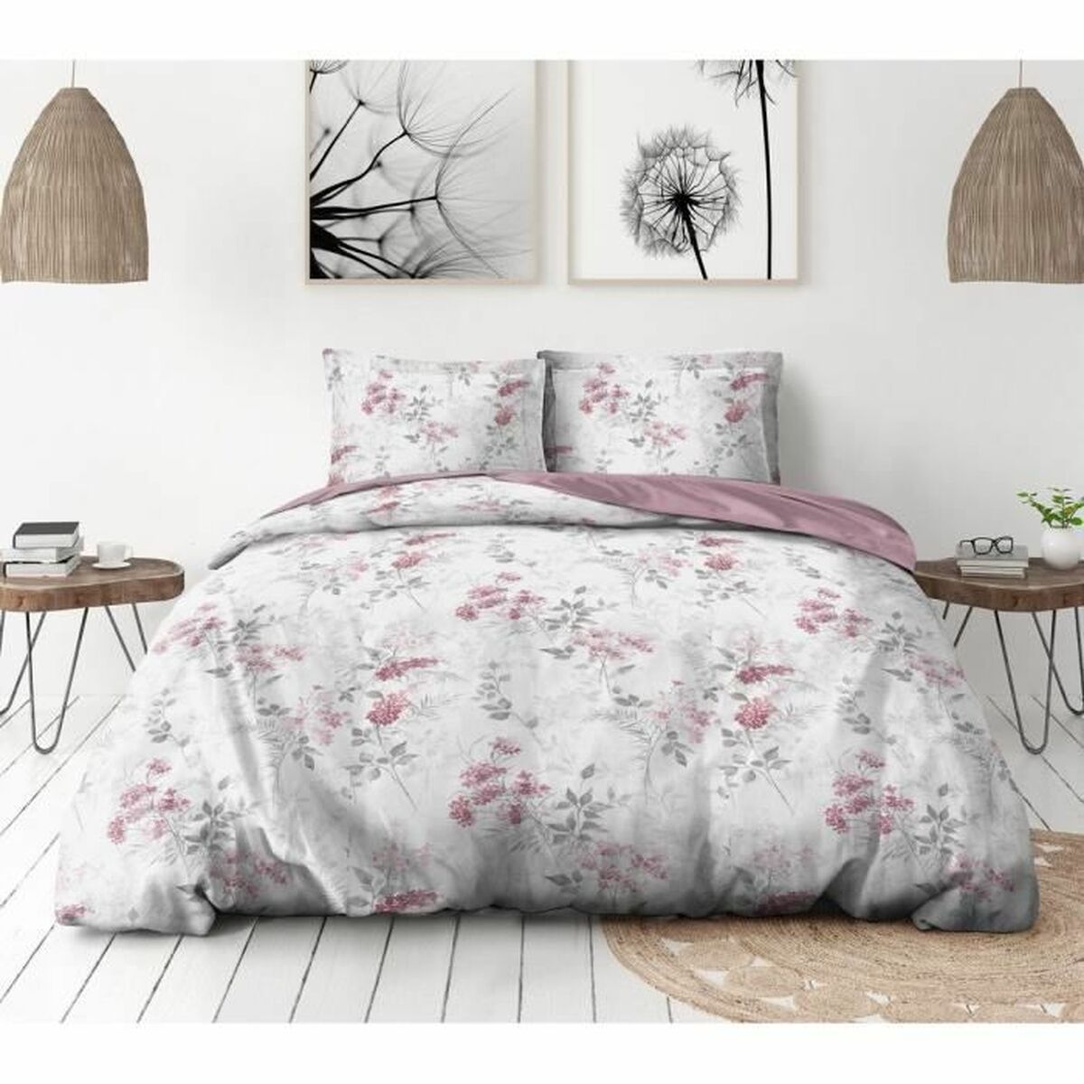 Täckslagsset HOME LINGE PASSION POMPADOUR - 4