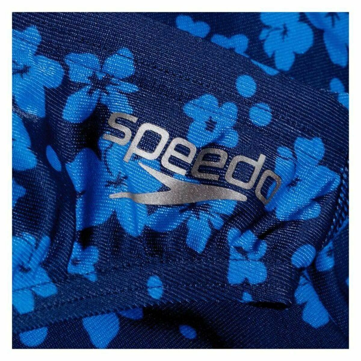Baddräkt Herr Speedo Allover Brief Blå - 5