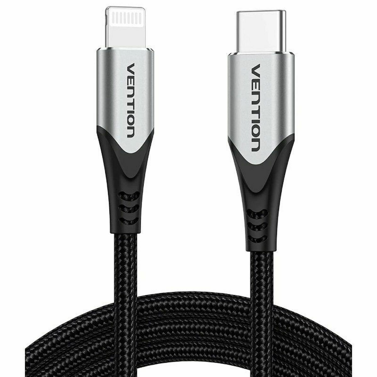 Kabel Lightning Vention TACHH Grå 2 m (1 antal) - 2