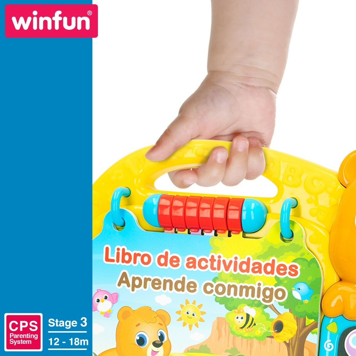 Interaktiv barnbok Winfun 26,5 x 4,5 x 23,5 cm ES (4 antal) - 4