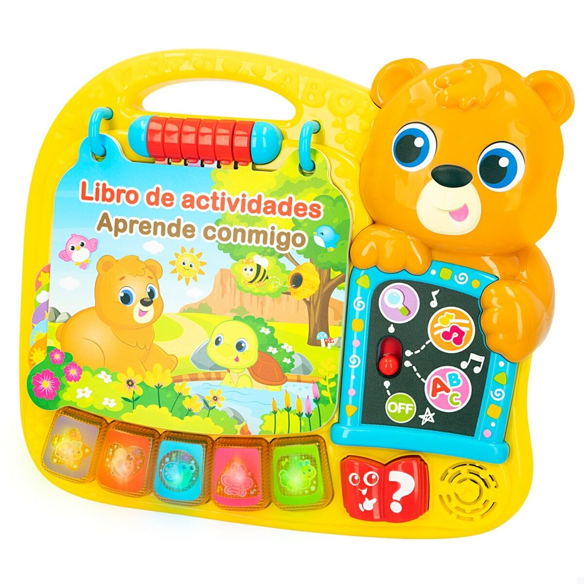 Interaktiv barnbok Winfun 26,5 x 4,5 x 23,5 cm ES (4 antal) - 7