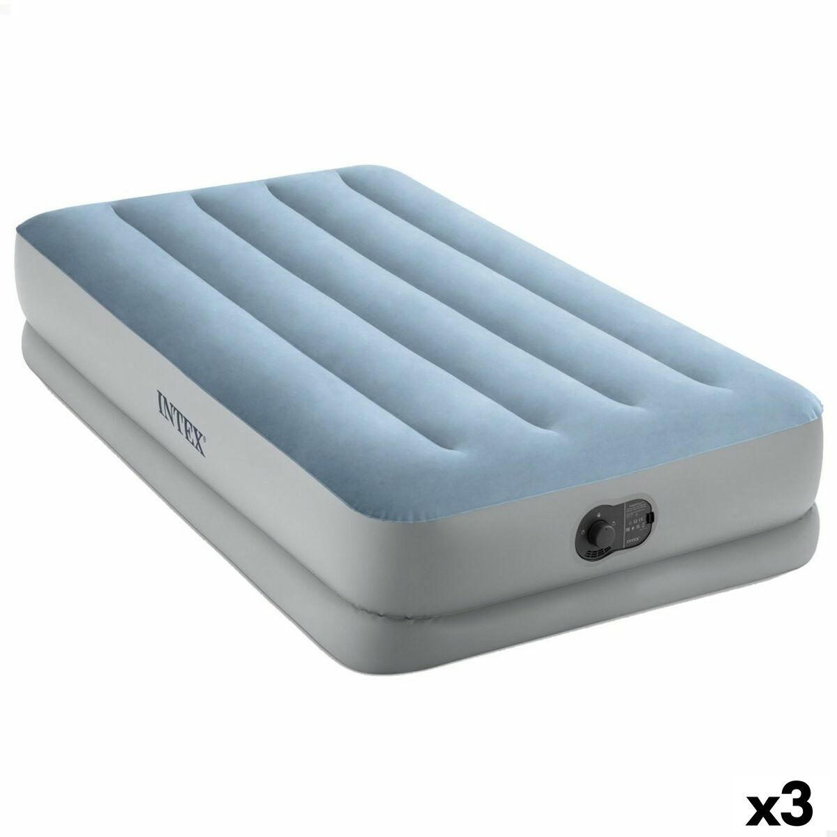 Uppblåsbar madrass Intex 99 x 42 x 191 cm 3 antal