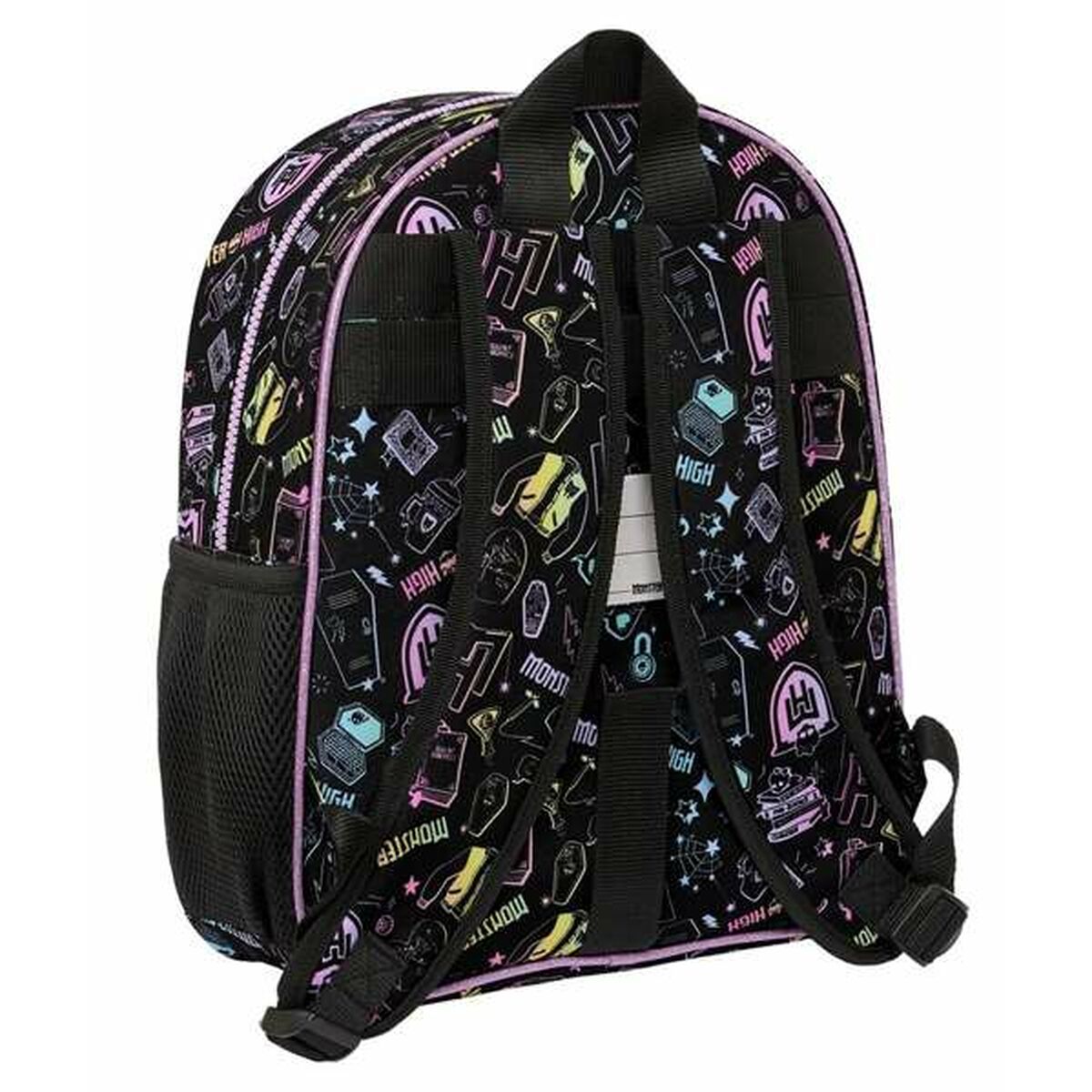 Barnryggsäck Monster High Svart 28 x 34 x 10 cm - 2