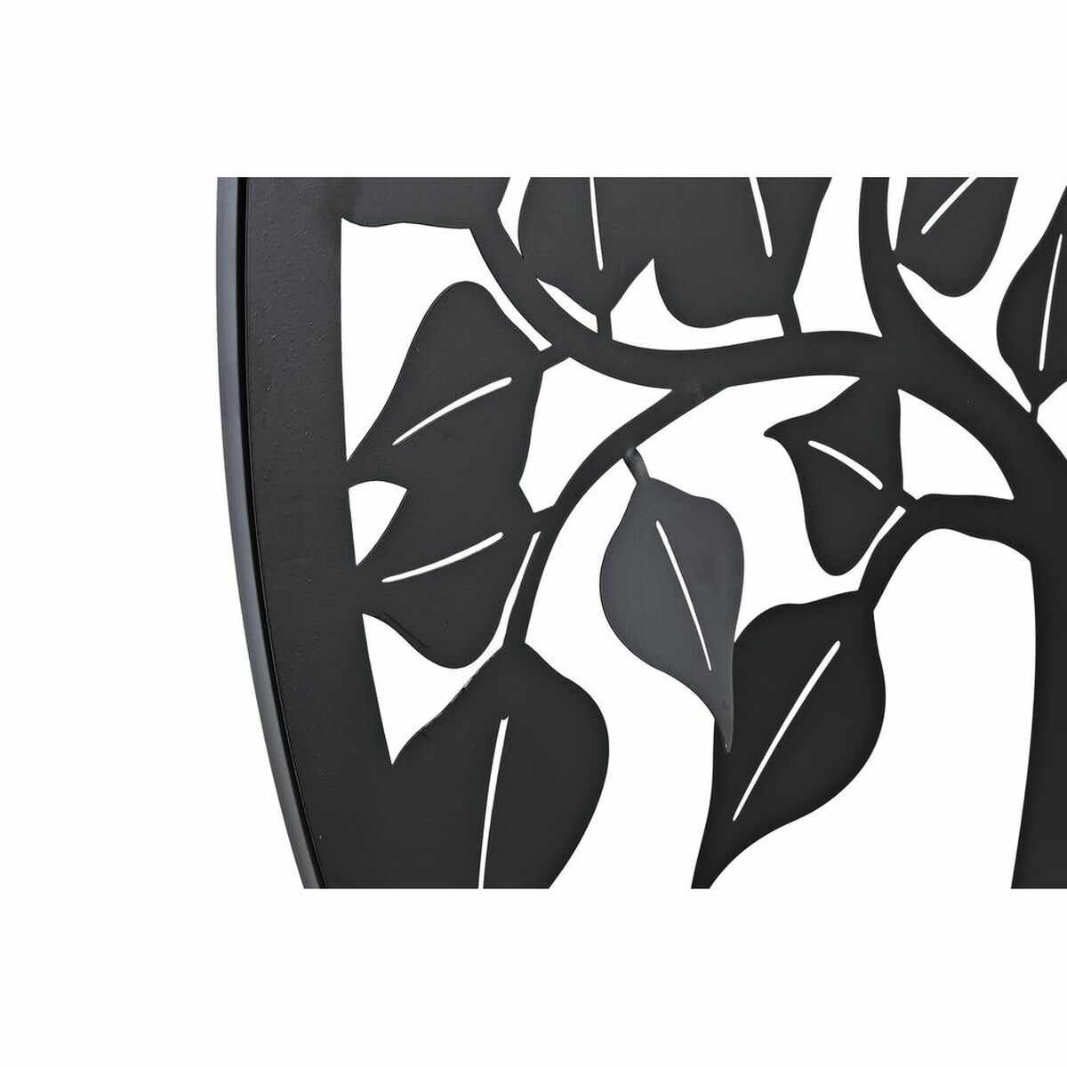 Väggdekoration DKD Home Decor 98 x 1 x 98 cm 100 x 1 x 100 cm Svart Träd Vit Traditionell (2 antal) - 5