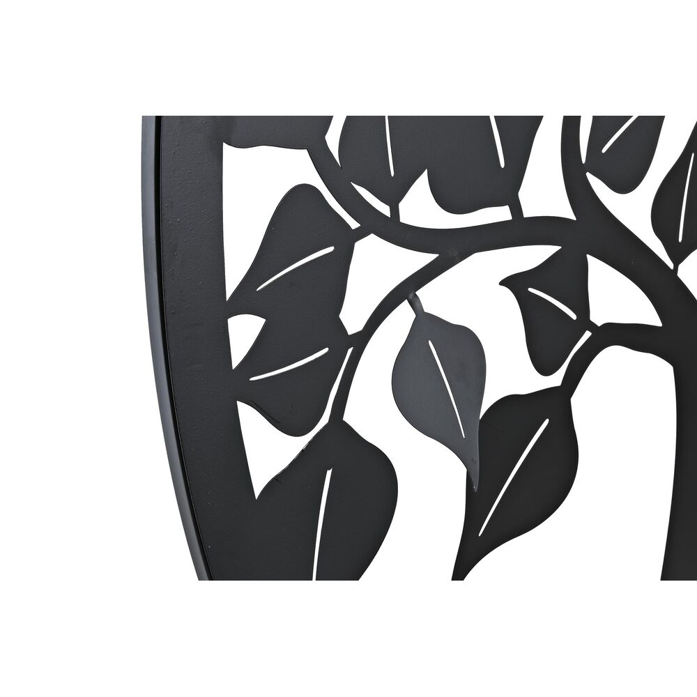Väggdekoration DKD Home Decor 98 x 1 x 98 cm 100 x 1 x 100 cm Svart Träd Vit Traditionell (2 antal) - 3