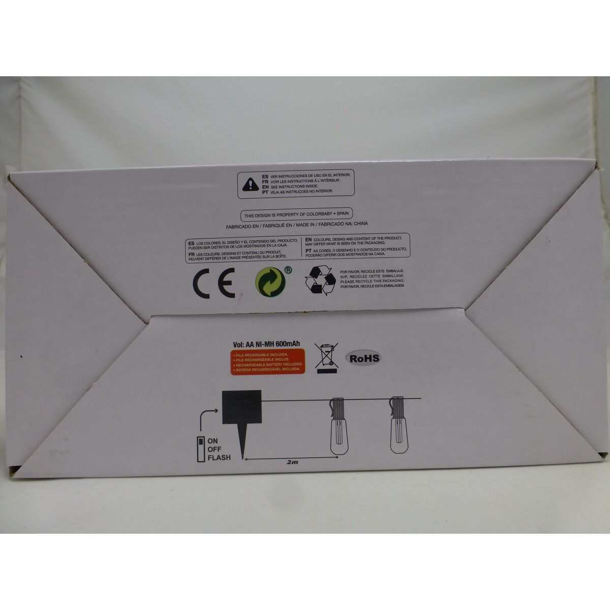 LED-krans Aktive LED 200 x 11 x 4 cm (6 antal) - 12