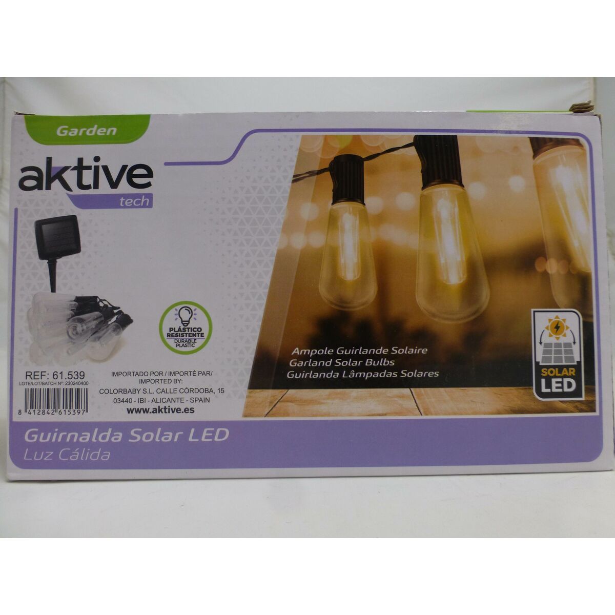 LED-krans Aktive LED 200 x 11 x 4 cm (6 antal) - 11