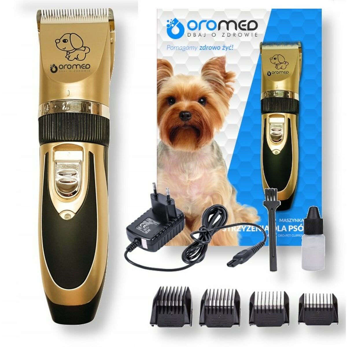 Pälsklippare för husdjur Oromed ORO-PET CLIPPER GOLD 5 pasos - 2