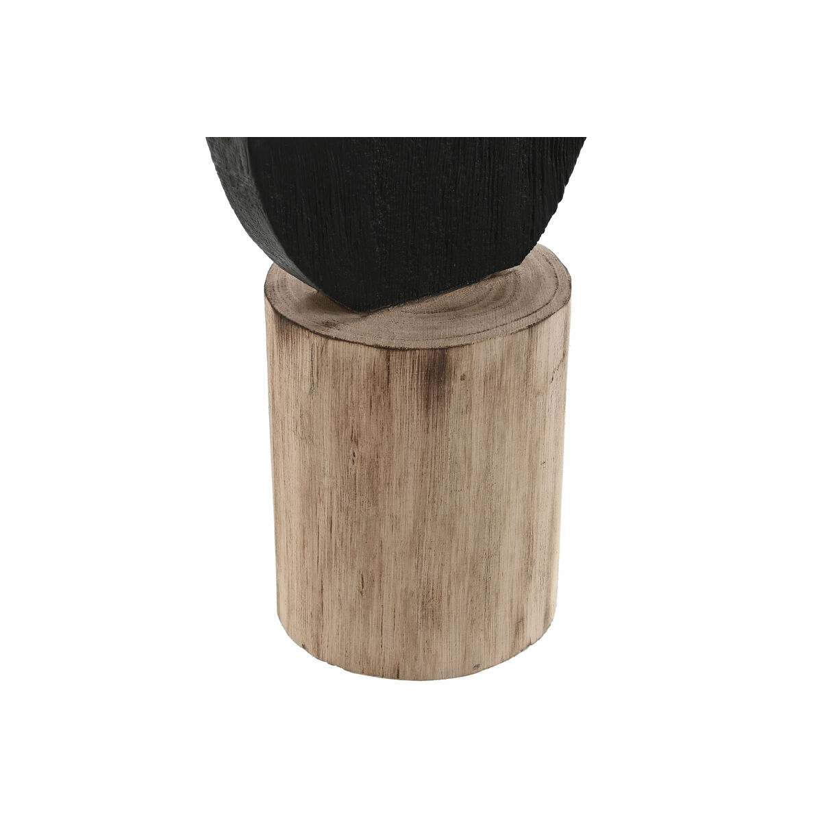 Prydnadsfigur Home ESPRIT Brun Svart Abstrakt Modern 15 x 9 x 64 cm (2 antal) - 3