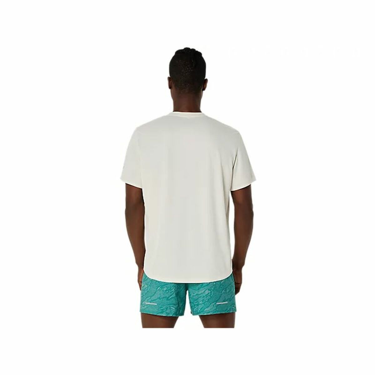 T-shirt med kortärm Herr Asics Fujitrail Logo Ss Top Vit - 2