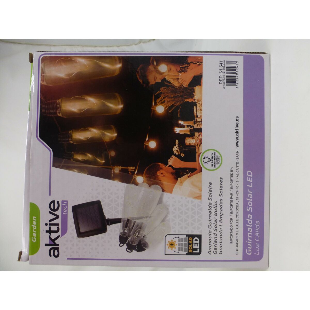 LED-krans Aktive LED 180 x 17,5 x 4 cm (6 antal) - 9