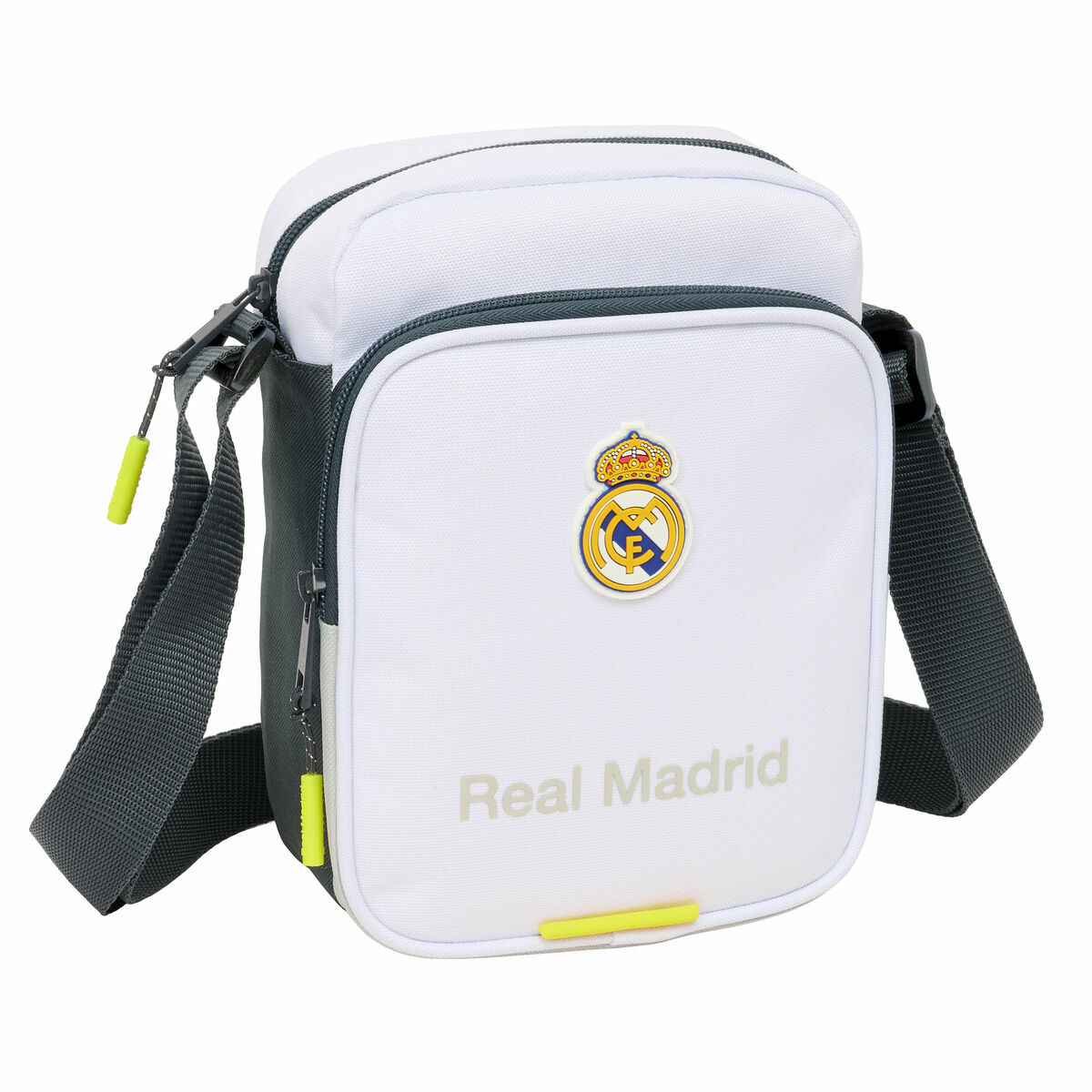 Axelväska Real Madrid C.F. Vit 16 x 22 x 6 cm