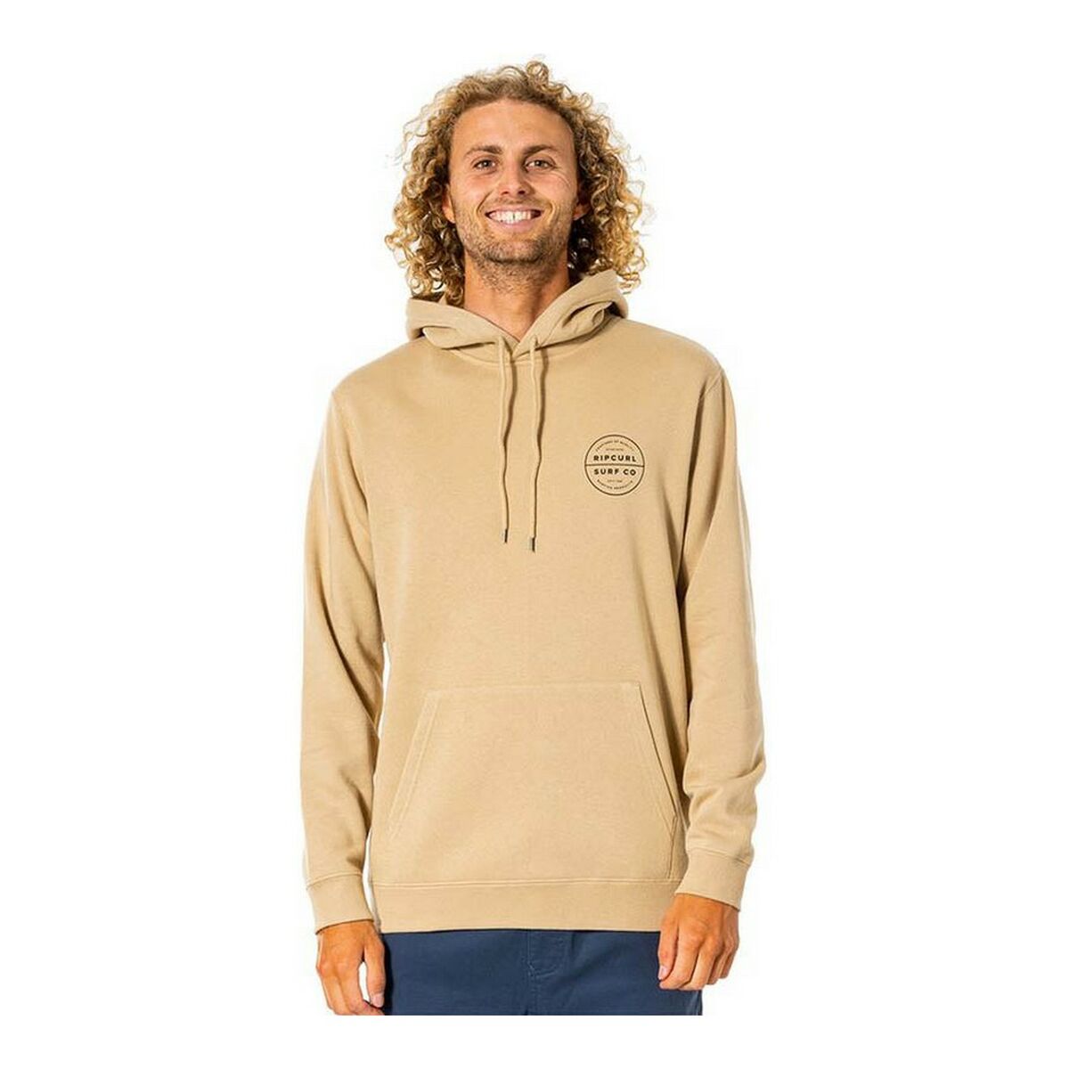 Tröja med huva Herr Rip Curl Re Entry Beige - 3
