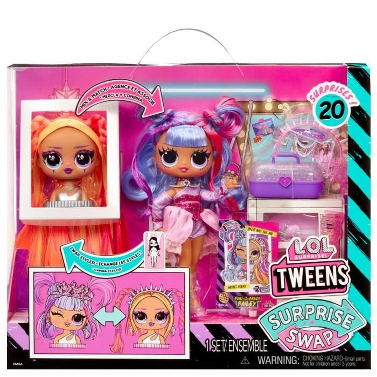Bebisdocka LOL Surprise! Tweens Surprise Swap Fashion - 3