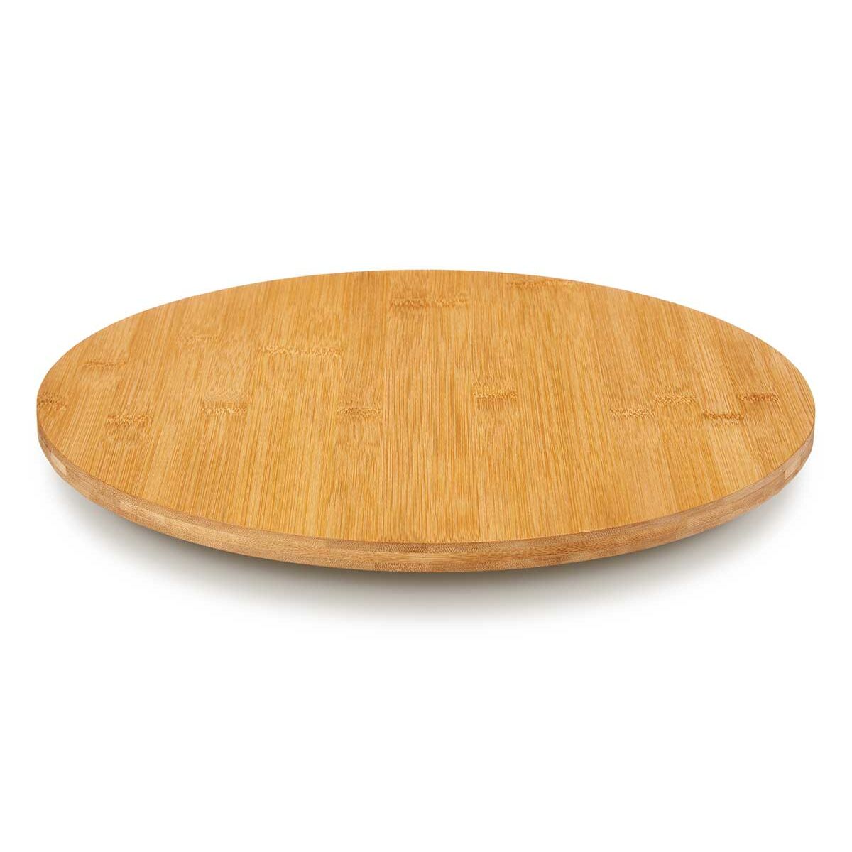 Bordsunderlägg Roterbar Rund Brun Bambu 40 x 3,4 x 40 cm (12 antal) - 2
