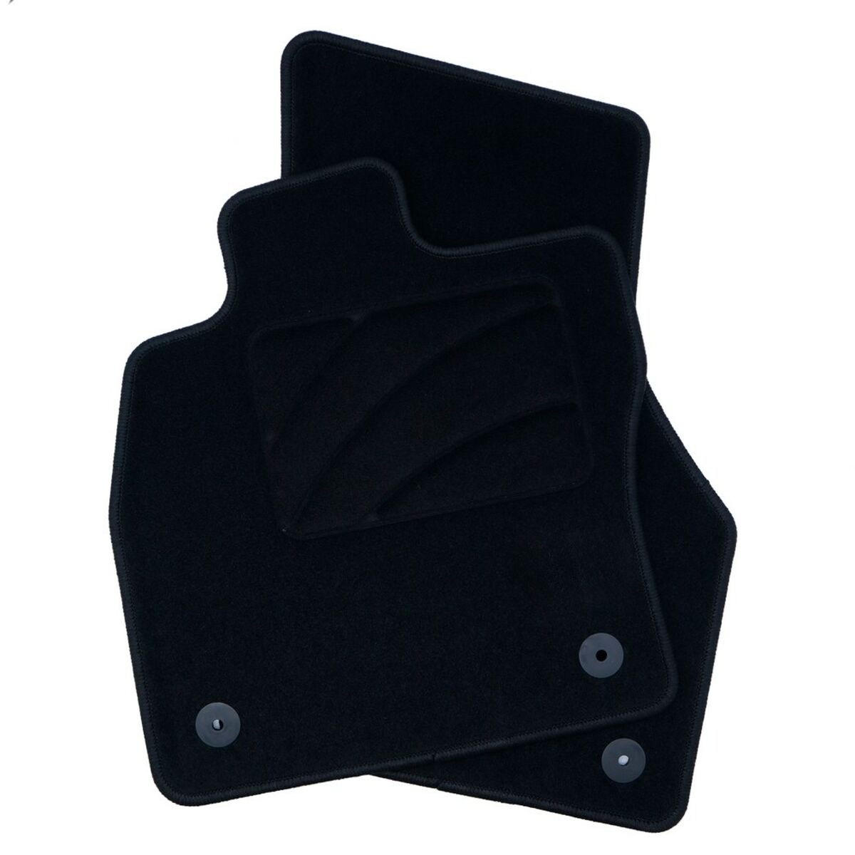 Set med bilgolvmattor OCC Motorsport OCCVW0022 Svart 5 Delar - 5